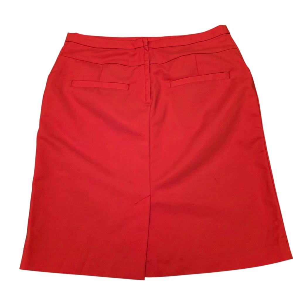 H&M Bright Red Mini Skirt Size 10 - Picture 4 of 9